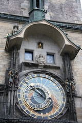  	Czech republic. Prague. The Astronomical Clock. Pražský orloj