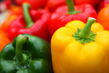 Coloured peppers
