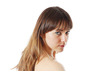 Fototapeta premium portrait of nice girl