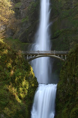 Fototapeta premium Multnohma Falls, Oregon, Columbia Gorge
