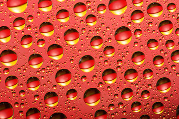 three colored bubbles