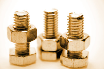 Nuts on bolts