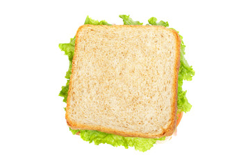 Healthy ham sandwich
