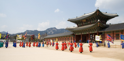 Fototapeta premium Pałac Deoksugung, Seul, Korea