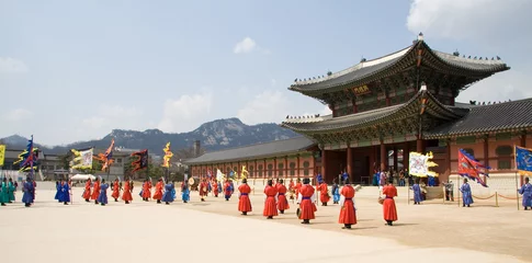 Fotobehang Seoel Deoksugung Palace, Seoel, Korea