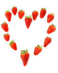 Strawberry heart