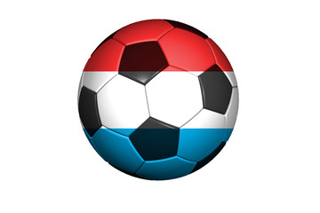 Fototapeta premium Luxemburg Fussball WM 2010