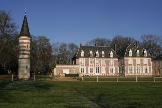 Le ch&acirc;teau de Beaucourt-en-Santerre