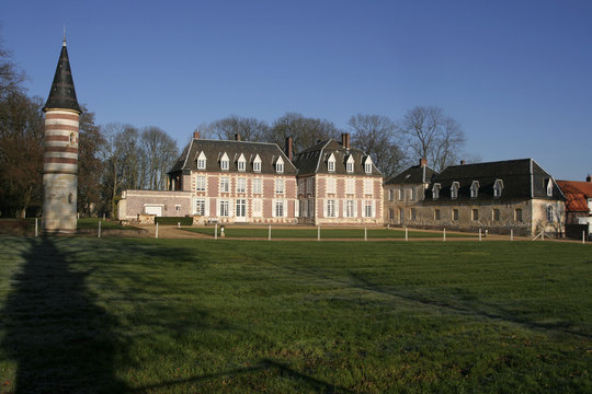 Le ch&acirc;teau de Beaucourt-en-Santerre