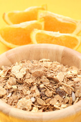 healthy breakfast - musli