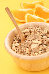 healthy breakfast - musli