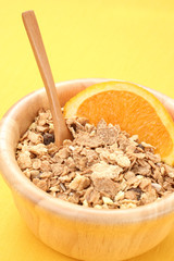 healthy breakfast - musli