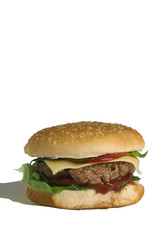 Cheeseburger, Hamburger