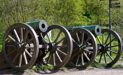 Old Russian guns