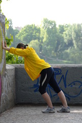 jogging
