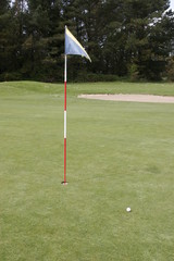 Obraz premium golf play on a sunny day