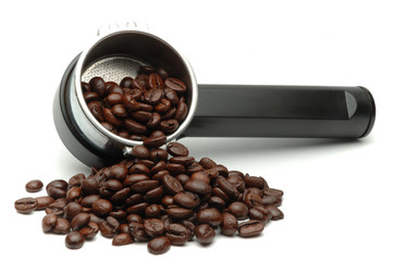 Coffee Maker And Beans