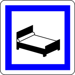 a0113 - Panneau information HOTEL