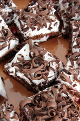 black forest gateau or cake