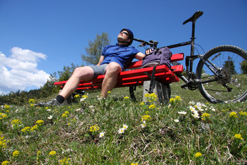 Biken - Erholung in den Bergen