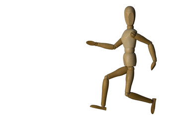 bonhomme pas de course