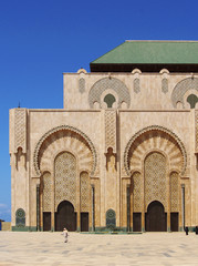 Fototapeta na wymiar Meczet Hassana II