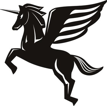 Fototapeta unicorn tatoo