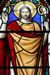 Fototapeta premium stained glass