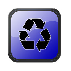 blue button - recycle