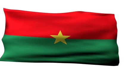 Burkina Faso flag bg