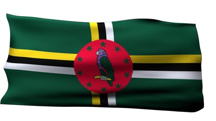 Dominica Flag bg