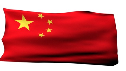China Flag bg