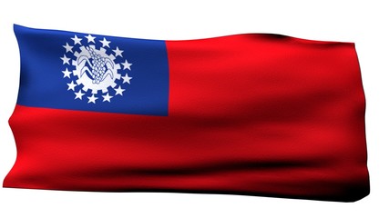 Myanma Flag bg
