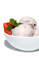 Strawberry ice Cream