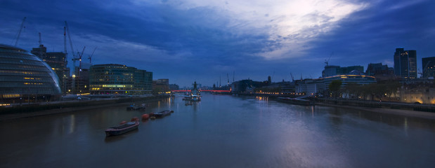 london at sunset