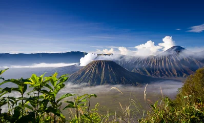 Fototapete Indonesien Mount Bromo taken in East Java, Indonesia