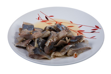 Herring Cut In Pieces