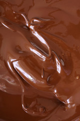Melted Chocolate Background