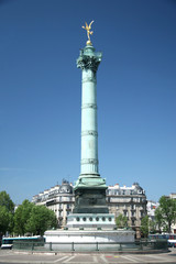 Fototapeta na wymiar paris, Place de la Bastille