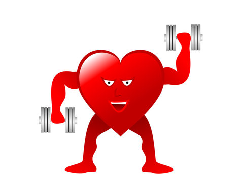 Healthy Heart Lifting Weights