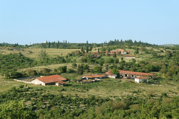 Naklejka premium Pastoral scenery, turkey