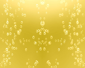 beer bubbles