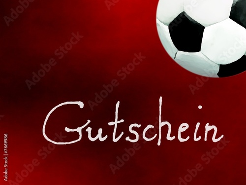 "Fußball Gutschein" Stockfotos und lizenzfreie Bilder auf Fotolia.com