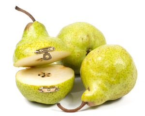 Green pears