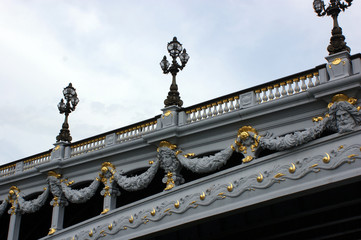 Fototapeta premium pont métal