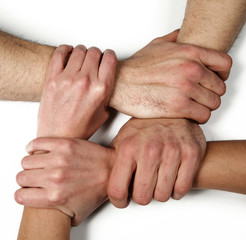 Hands of the group