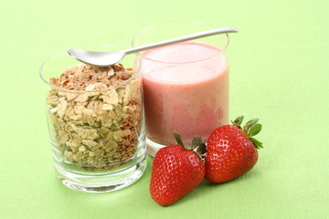 healthy breakfast - musli