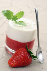 strawberry dessert
