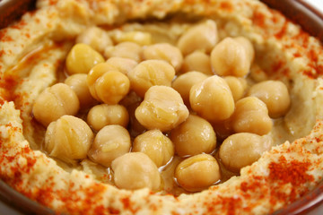 Chickpeas And Hommus