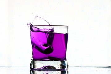 coctail drink splash